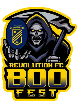 12th Annual Revolution FC BooFest Soccer Tournament logo