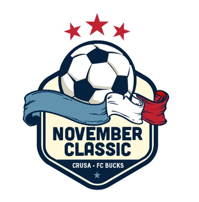 13th Annual CRUSA FC Bucks November Classic logo