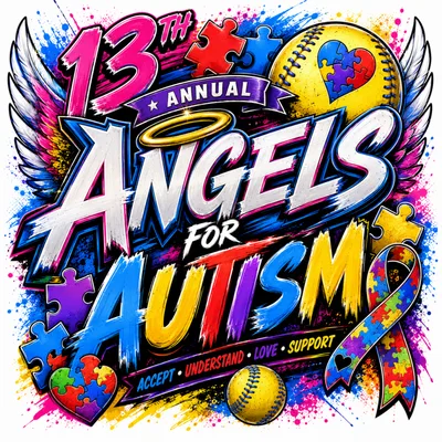 13th Annual Indiana USSSA Angels 4 Autism logo