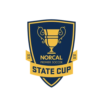2025/26 U11-U12 NorCal State Cup Gold, Silver and Bronze Round 32 to Finals logo
