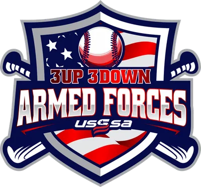 3UP 3 DOWN Armed Forces Event logo