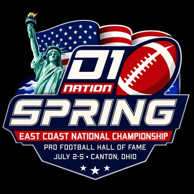 4th Annual D1 East Coast Spring Football National Championship logo
