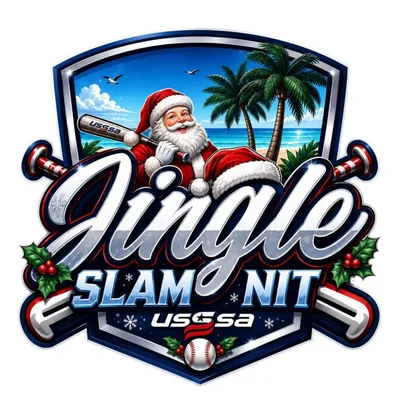 7th Annual Jingle Slam NIT(Santa Village & Rings) logo