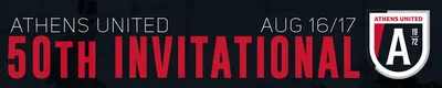 Athens United 50th Invitational logo