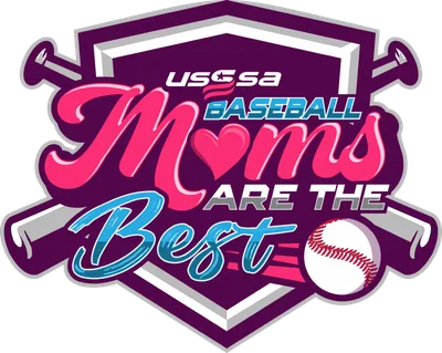 Baseball Moms are the Best logo
