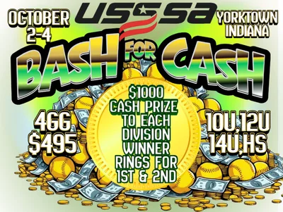 Bash for Cash $1000 to Winner logo