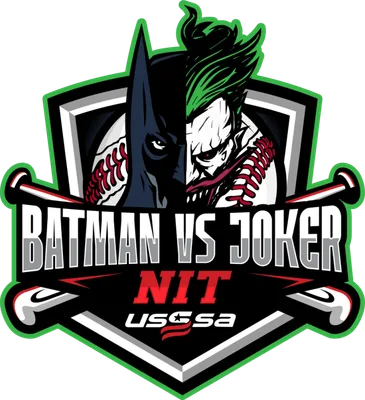 Batman vs Joker NIT logo