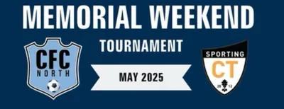 CFC North and Sporting CT Memorial Weekend Showcase logo