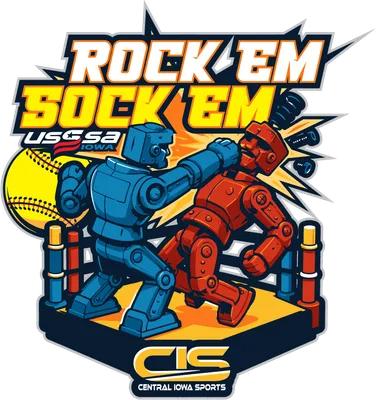CIS Rock Em’ Sock Em’ logo