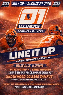 D1 Illinois "LINE IT UP" *Southern Addition* - Jul 31 logo