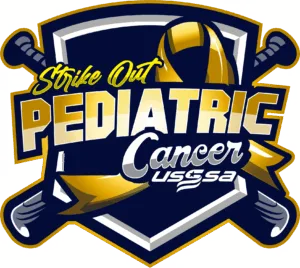 DES-Strike Out Pediatric Cancer-11/12/13/14u-A/B logo