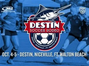 Destin Soccer Rodeo logo