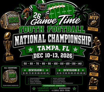 Game Time Youth National Championship logo