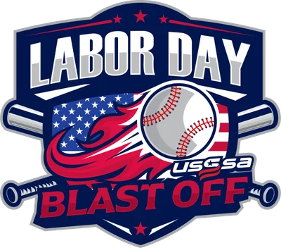 Labor Day Blast Off (Rings) logo