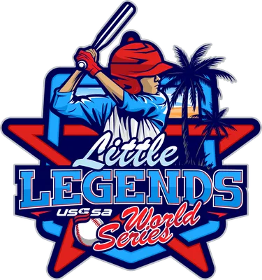 LITTLE LEGENDS 7u,8u,9u ONLY WORLD SERIES logo