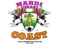 Mardi Gras on the Coast logo