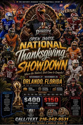National Thanksgiving Showdown logo