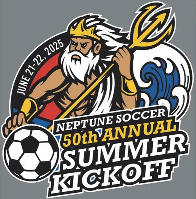 Neptune 50th Annual Summer Kickoff logo