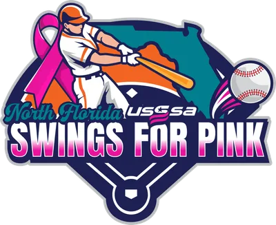 North Florida Swings For Pink (Rings) logo