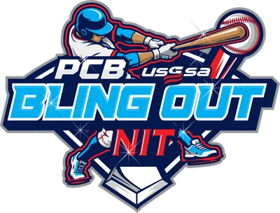 PCB Bling Out NIT (New USSSA Bling Chains) logo