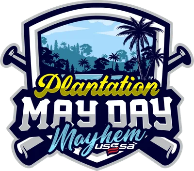 Plantation May Day Mayhem logo
