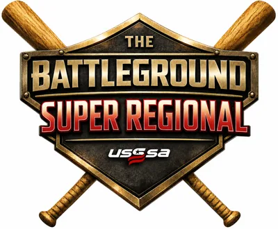 (SATURDAY) Battleground Super Regional BELTS logo