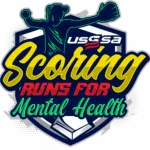 “Scoring Runs for Mental Health” logo