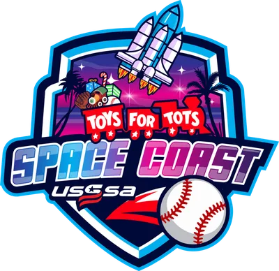 Space Coast Toys for Tots (Rings) logo