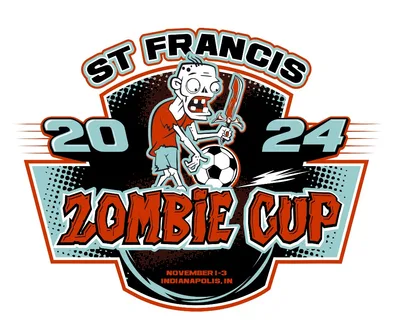 St Francis Zombie Cup '25 logo