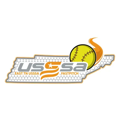 Stars, Stripes & Softball logo