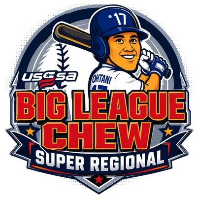 (SUNDAY) Big League Chew OHTANI Super Regional logo