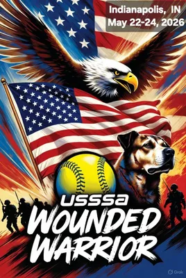 USSSA 6th Annual Wounded Warrior Tribute logo