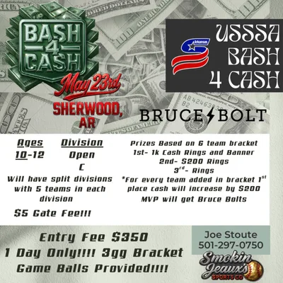 USSSA Bash 4 Cash logo