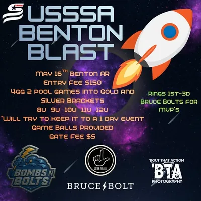 USSSA Benton Blast logo