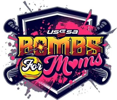 USSSA Bombs for Moms logo
