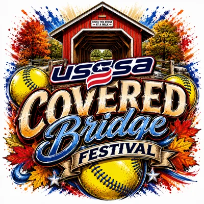 USSSA Covered Bridge Festival logo