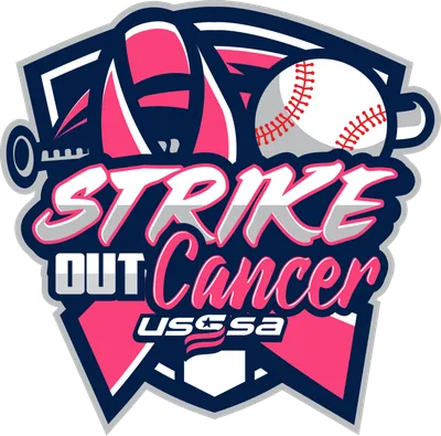 USSSA Strike Out Cancer I logo