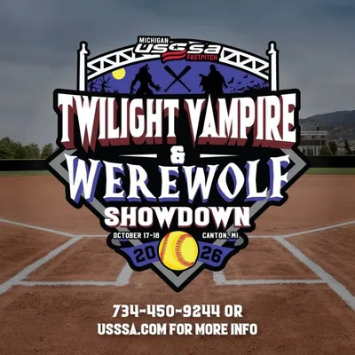 USSSA Twlight Vampire & Werewolf Showdown logo